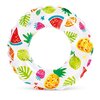 Zwemband / Zwemring  met Tropisch Motief - Multicolor - Kunststof -  &Oslash; 61 cm -  Tropical - Kids - Hoge kwaliteit -  Wate