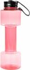 Dumbell Waterfles / Bidon - Roze - &Oslash; 8 x 21 cm - 700 ml1