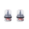  Schoenpoets met spons POETSIE - Zwart - Kunststof - 50 ml - Set van 2 - Shoeshiner - Schoensmeer - 