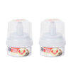 Schoenpoets met spons POETSIE - Neutraal - Kunststof - 50 ml - Set van 2 - Shoeshiner - Schoensmeer -