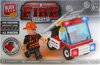 Block Tech - Fire Dept. - 43 stuks - Multicolor - Brandweer