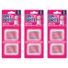 Bin Brite stick-on vuilnisbak verfrisser - Berry blast - Roze - Set van 2