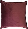 Sierkussenhoes Velours PAVEL - Bordeaux - Polyester - 40 x 40 cm