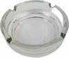 Asbak MATTIE rond - Transparant - Glas - ⌀ 10,5 x h 3 cm - Set van 2 - Peukenbak - Sigarettenbak - Sigaret - Peuk - Roken - V