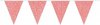 Roze Vlaggenlijn Glitter - - 6 Meter - Feest - Party - Jarig - Decoratie