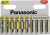 Panasonic Batterijen  - 10 stuks - AA Alkaline
