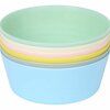 Set kunststof kommetjes in pastelkleuren Jensen set van 6 