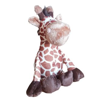 Deurstopper Giraffe - Bruin / Geel - 22 cm