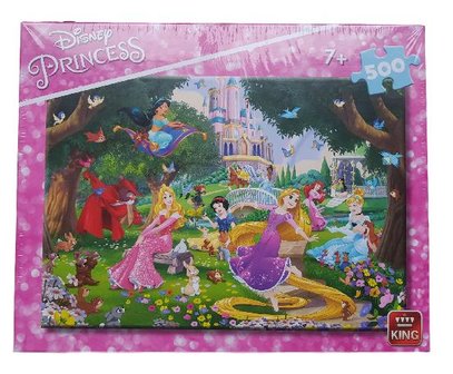 Puzzel Disney Princess - Karton - 500 stukjes