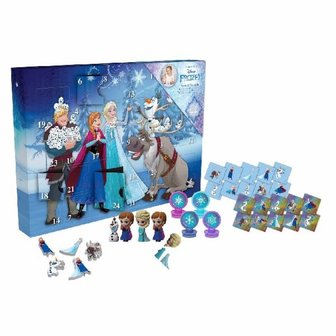 Frozen Advent kalender - Multicolor - Karton / Kunststof