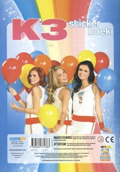 Stickerboek K3: de nieuwe K3 - Multicolor - Kunststof / Karton
