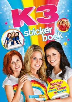 Stickerboek K3: de nieuwe K3 - Multicolor - Kunststof / Karton - 3