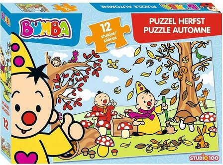 Bumba puzzel - Herfst - 12 stukjes