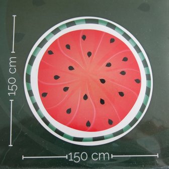 Meloen Handdoek - maat 150 cm -150 cm-1