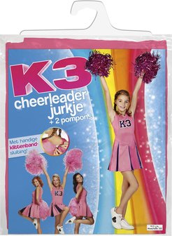 kleurstof haak mozaïek K3 jurkje Cheerleader Maat 116 - Verkleedjurk - Red Hart | All You Need Is  Low Prices