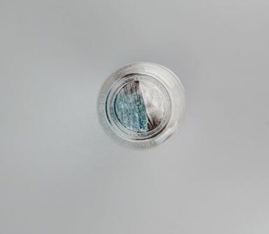 Mini Stolp - Huisje - Wit / Groen - Keramiek / Glas - &Oslash; 7 x 15 cm-2