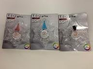 LED Kerst wand lamp met zuignap - assorti