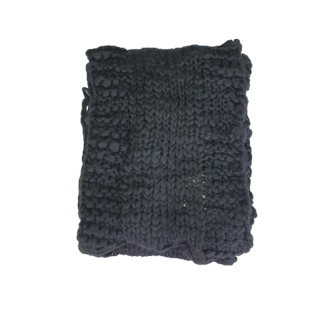 Lange Sjaal BOUKE - Zwart - Unisex - Acryl-2