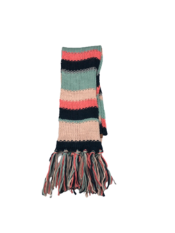 Lange Sjaal SIGRID - Roze / Multicolor - Dames - Acryl-1