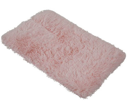 Badmat SELENA - Roze - Fluffy - 50 x 80 cm
