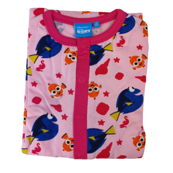 Onesie / Pyjama / Pyjamapak - Finding Dory / Nemo - Kinderen - Roze multi-color - Maat 110 / 116 -2