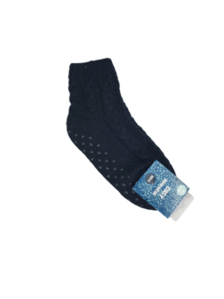  Warme sokken - Donkerblauw - Maat 27 / 30 - Anti-slip  -2