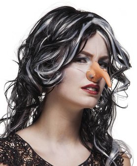 BOLAND BV - Heksen neus voor volwassenen Halloween accessoire - Accessoires &gt; Oren &gt; Neuzen -2