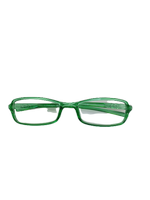 Leesbril / Bril - Glimmend groen/ Transparant - Kunststof / Glas - Sterkte +2.00