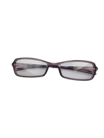 Leesbril / Bril Met een dun rand- Transparant / Paars / Rood - Kunststof / Glas - Sterkte +1.00
