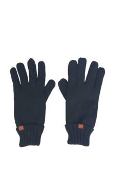 Handschoenen met Bruin labeltje - Zwart - Polyester - Man - One size