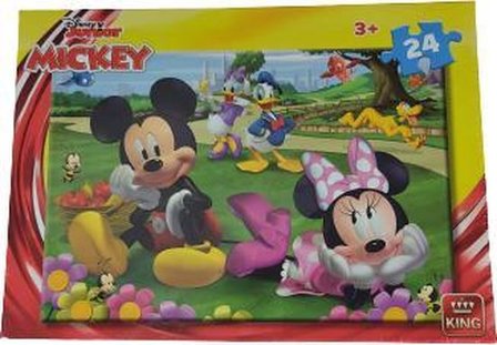 Puzzel - Mickey Mouse - 24 stukjes