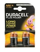 Duracell Plus Power 4xAAA