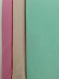 Rekbare Boekenkaften - Roze / Zalm / Groen - Textiel - 29 x 21 cm - Set van 3 2