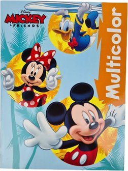DISNEY - Mickey Mouse Friends - kleurboek - Multicolor - Kinder kleurboek - 28 x 20 cm