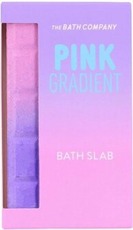 The Bath Company - Pink Gradient - Bad tablet - Bruis bal - Roze / Paars - 150 g - Bath slab - Kleurrijk