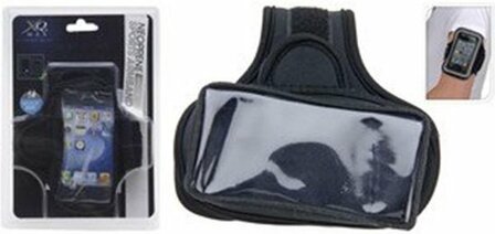 Sportarmband Voor iPhone 5G / 5S / 5C - Zwart - Kunststof - 36 x 13 cm