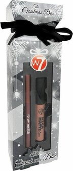 W7 x mass box - lip potlood / lipgloss