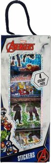 Marvel Avengers Stickerbox - Multicolor - Stickers - Kunststof - 4 Rollen - 3+