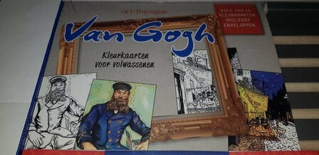 Van Gogh kleuren / Volwassenen - Box-boek / 20 kleurkaarten