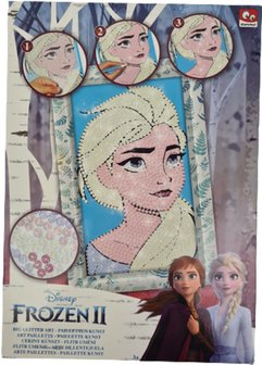 vergeten achterzijde petticoat Disney Frozen Diamond Painting - Elsa - Multicolor - Knutselpakket - 21 x  30 cm - 3+ - Red Hart | All You Need Is Low Prices