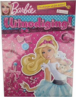 Herziening matchmaker Verzorger Barbie uitnodiging kaarten Meisjes - Multicolor / Roze - Karton / Papier -  16 x 14 cm - Set van 6 - Verjaardag - Birthday - Red Hart | All You Need Is  Low Prices