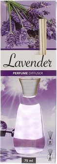 Lavendel Geurstokjes Difusser - 75 ml - Parfum - Lucht - Toilet