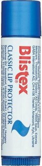 Blistex Lipprotection Classic Stick - Lippen - Lippenbalsem - Lip protector - Aloe Vera - Set van 4