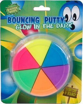 Bouncing putty - Kneedklei - Knutsel je eigen bal - Multicolor - Slijm - Cadeau - Feestdagen