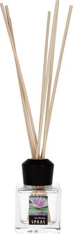 SPAAS Fairy Waterlily geurstokjes - Multicolor - Glas / Hout - 50 ml - Geurstokjes - Cadeau - Geur - Kerstcadeau - Sinterklaasc