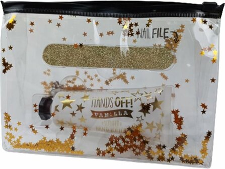 Lot's Of Love geschenkset Vrouwen - Goud / Wit - Kunststof - Set van 3 - Cadeauset - Cadeau - Geschenk - Kerst - Kerstca