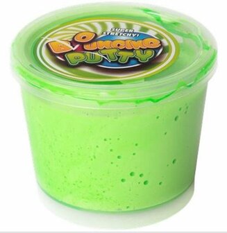 Bouncing Putty stuiter slijm - Groen - Kunststof - 35g - Slijm - Putty - Stuiterbal - Speelgoed - Cadeau
