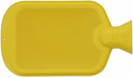 Warmwaterkruik - Geel - Rubber - Kruik - Warm Blijven - 2 Liter