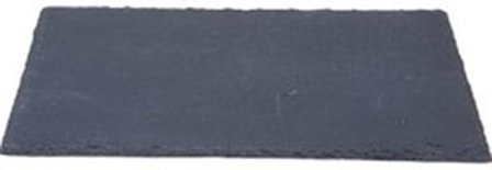 Serveerplank LISETTE - Antraciet - Leisteen - 15 x 30 cm