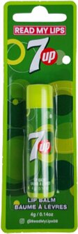 7-Up frisdrank lipbaslem lipstick - Groen / Multicolor - Kunststof - 4 g - Lipstick - Make-up - Cadeau - Gezichtsverzorging